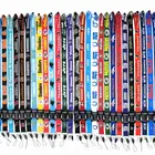 Nfl High Quality Rugby NFL Football Team Neck Custom Polyester Pink Style Lanyards ID Card Keychain
