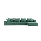 Modern Leather Sofa Modern Modern Luxury L Shape Leather High Quality Italy Design Sofa Sets K98#
