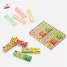 Gums Gum Gum Wholesale Custom Flavour Piece Shaped Chew Gums Stick Chutty Juicy Fruit Gum With Box Packing