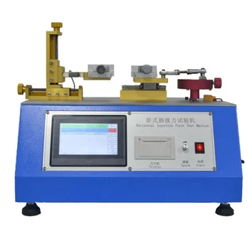 Horizontal Insertion Extraction Force Tester Plug And Pull Test Machine