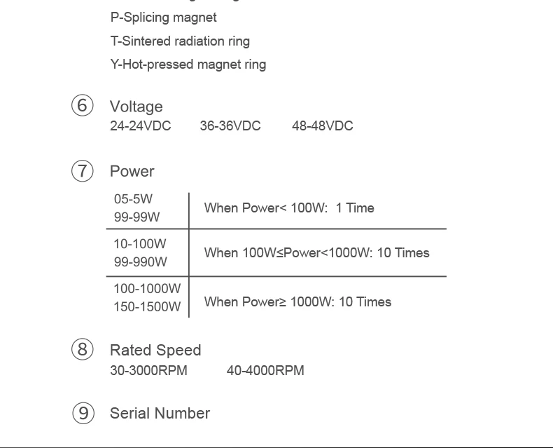 Frameless Torque Motor, 48V, 100W, Brushless - detail 14