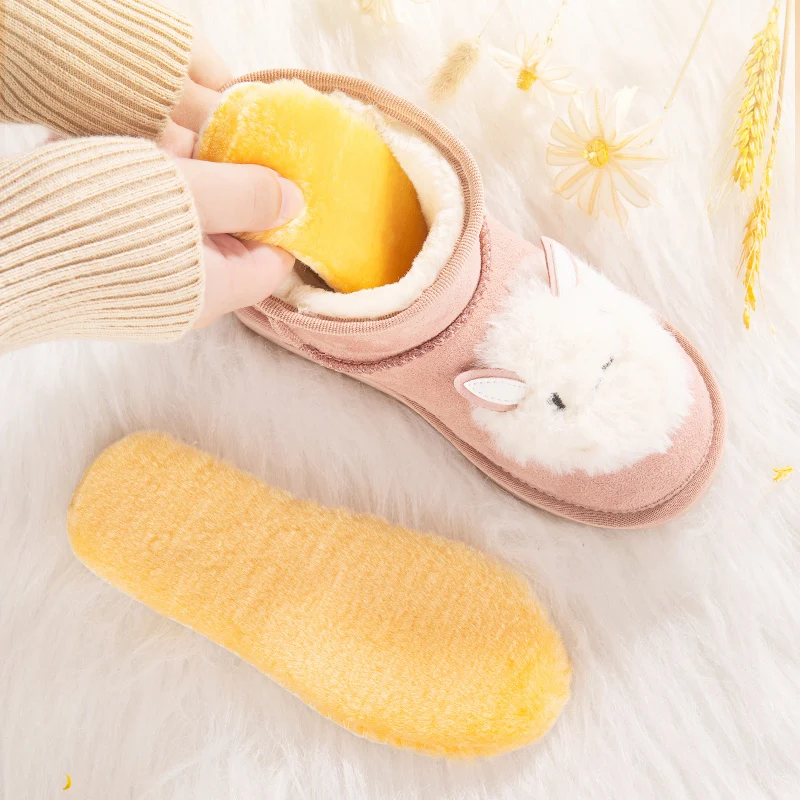 Thermal Fleece Kids Insoles Warm Children Shoe Pads Thermal Fleece Kids Insoles Warm Children Shoe Pads