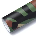 Wrap Factory Direct 1.52*18m Army Style Matte PVC Self Adhesive Bubble Free Car Wrap Car Sticker Vinyl Film