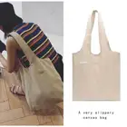 Organic Canvas Canvas Durable Eco Organic Cotton Canvas Fabric Tote Shopping Bag With Handle