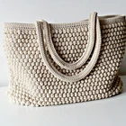 Purse Crochet Bag Pattern Tote Pattern Crochet Purse Woman Shopping Summer Beach Bag Handbag Crochet Shoulder Bag