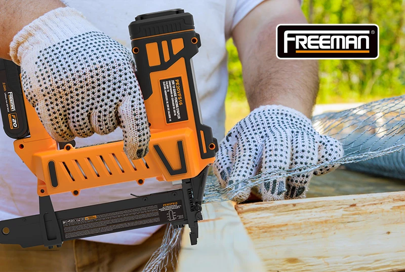 Freeman Ga V Lithium Battery Cordless Fence Stapler C Type Nail Gun