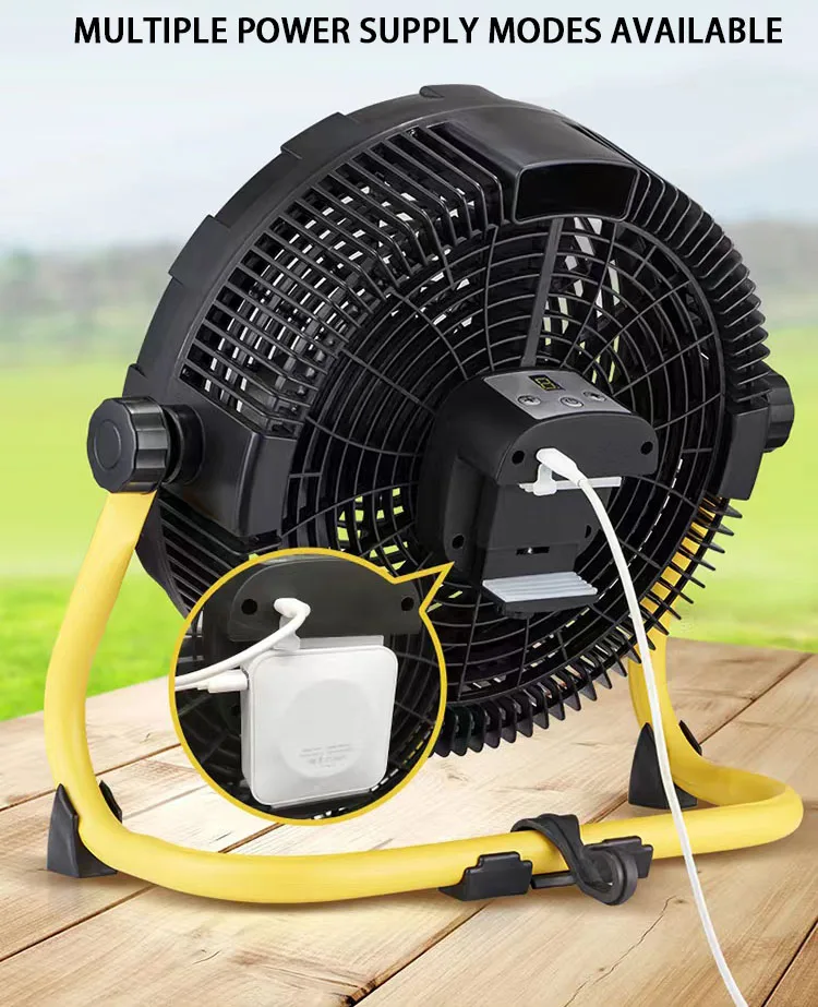Portable Rechargeable Fan, 12000mAh, USB - detail 10