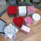 Roses Summer Flora Wholesale Amazon Top Seller Preserved Roses Box Valentine Gifts