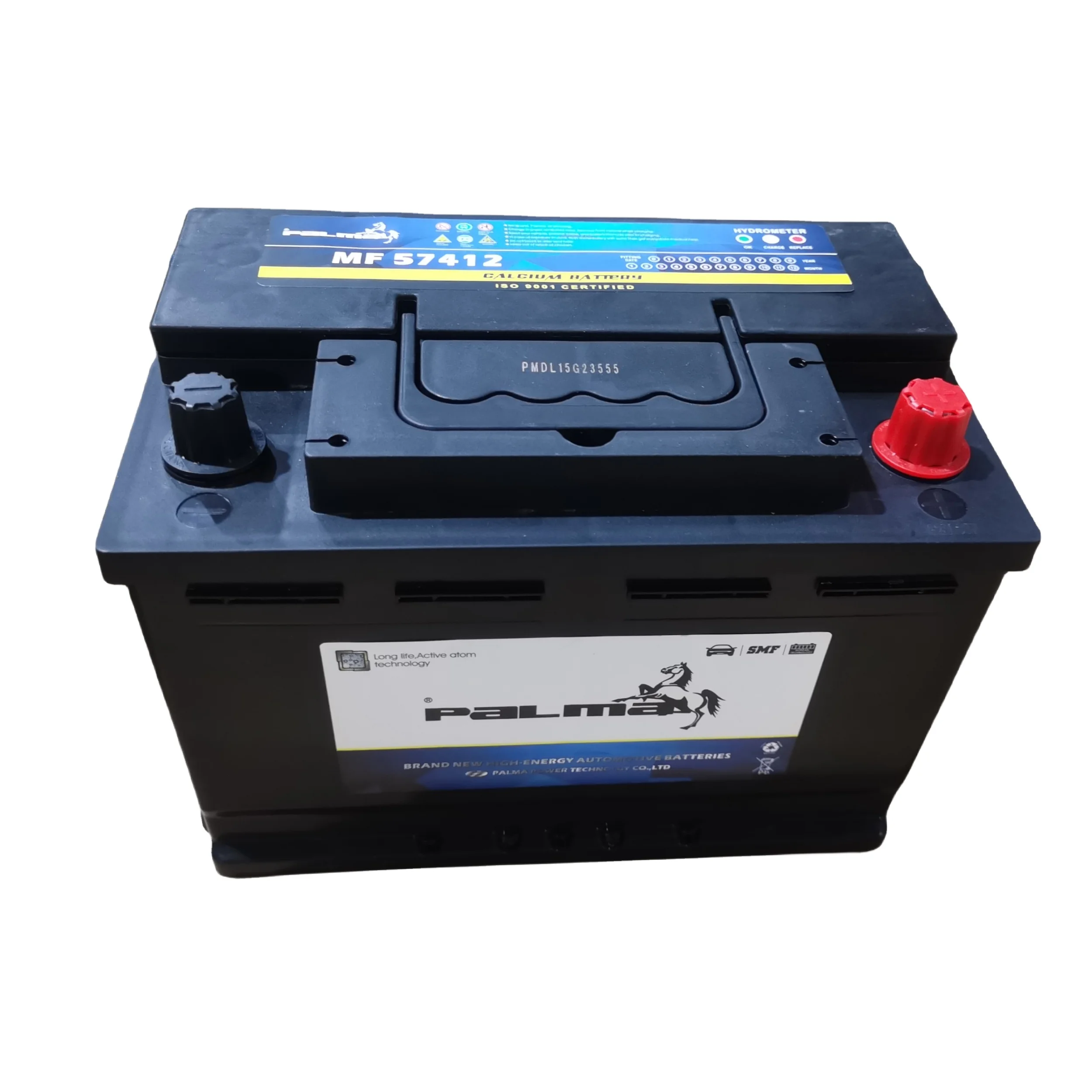 Din75 Heavy Duty Car Truck Batteries Wholesale Auto 75ah Battery Palma