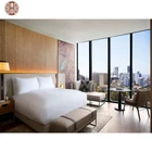 Furniture Customized Luxury Apartment Hotel Furniture Manufacturer Modern Hotel Bedroom Furniture Set