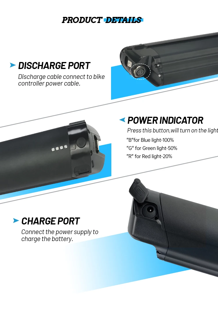 Reention Eel Pro Ebike Battery 48v 36v Lithium Ion Akku 10 4ah 14ah 17