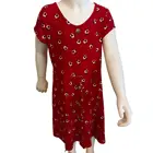 Skirt Flower Wholesale Over-the-knee Skirt Hot Sale Red Color Cute Flower