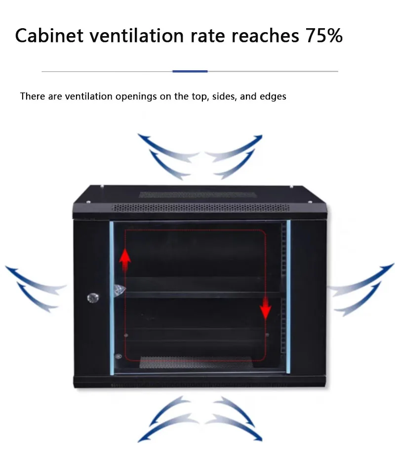 Rack Cabinet Dual Fan, 12U, 15U, 18U, 22U - detail 12