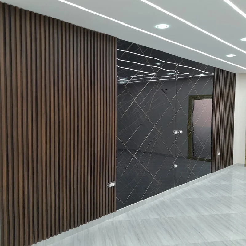 Interior Decorative Wood Plastic Composite Cladding Wood Alternative