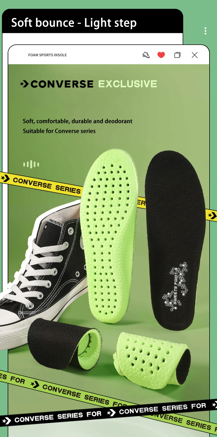 Mugwort Deodorizing Soft Insoles Shock Absorption Pads Mugwort Deodorizing Soft Insoles Shock Absorption Pads