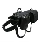 Vest HANDOU Large Dog Training Vest Dog Training Equipment Tactical Dog Vest Molle Bag Combat Clothing Suit