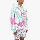 Tie Dye Custom High Quality Men Hoodies And Jogging Pants Elasticated Tie Dye Tracksuit Cotton Men Sweatsuit