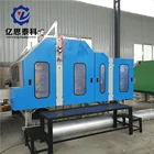 Machine Polyester Fiber Single Cylinder Double Doffer Carding Machine For Making Polyester Fiber Nonwoven