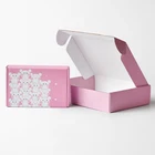 Gift CyGedin Custom Good Quality Fancy Pink Luxury Clothing Cardboard Shipping Gift Packaging Paper Boxes