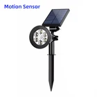 Rgb Solar Lights Rgb Super Brightness Ip65 Motion Sensor Outdoor Solar Garden Lights With Best Quality