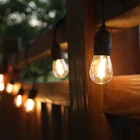Led Led Energy Saving RoHS 0.9W 2200L S14 Transparent Plastic LED Filament Bulb