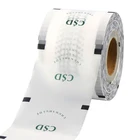 Custom Printed Design Plastic PP Paper PLA Cup Bubble Milk Tea Sealing Film Roll