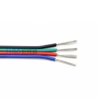 Cables Cable 20AWG 4Pin LED Extension Wires Cables E465814 RGB Cable Wire