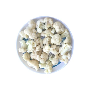 Low price iqf vegetable high quality frozen white organic fresh cauliflower for wholesale