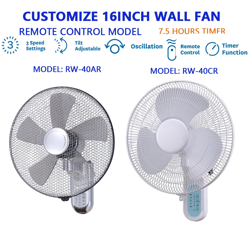 Wall Mounted Fan, 7.5hours, 18inch - detail 12