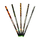 Pencil 10pcs Per Set Recycled Colored Paper Pencil With Sharper For School And Office Use