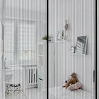 Screen Door Wholesale Easy Install Breathable Magnetic Hands Free Anti Mosquito Bug Fly Off Instant Screen Door Curtain