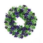 Purple Wedding Low Price Purple Artificial Rose Flowers Graceful Beautiful Wreaths Wedding Party