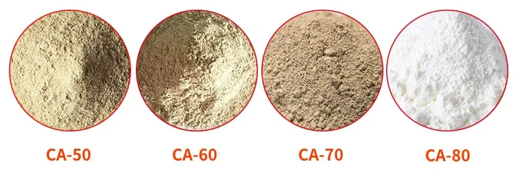 Refractory Calcium Aluminate Cement Ca50 Ca60 Ca70 C80 High Alumina Fire Cement For Refractory Castable