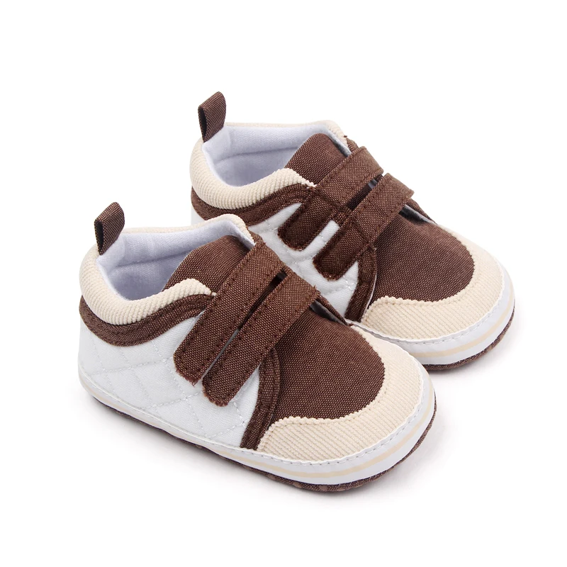 Spring and Autumn New Men's Baby Canvas Shoes Walking Shoes Soft Soles with Baby Shoes factory