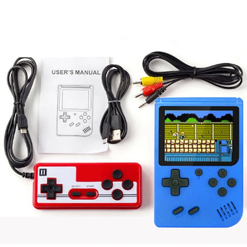 400 Games MINI Portable Retro Video Console Handheld Game Advance Players Boy 8 