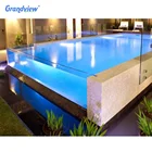 Panels For Pool Factory Outdoor Acrylic Glass Panels For Swimming Pool Wall Panels