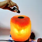 Nautical Himalayan Salt Lamps 2020 Aroma Diffuser With Salt Lamp Therapy Oil Diffuser Pink Himalayan Salt Lamp Diffuser