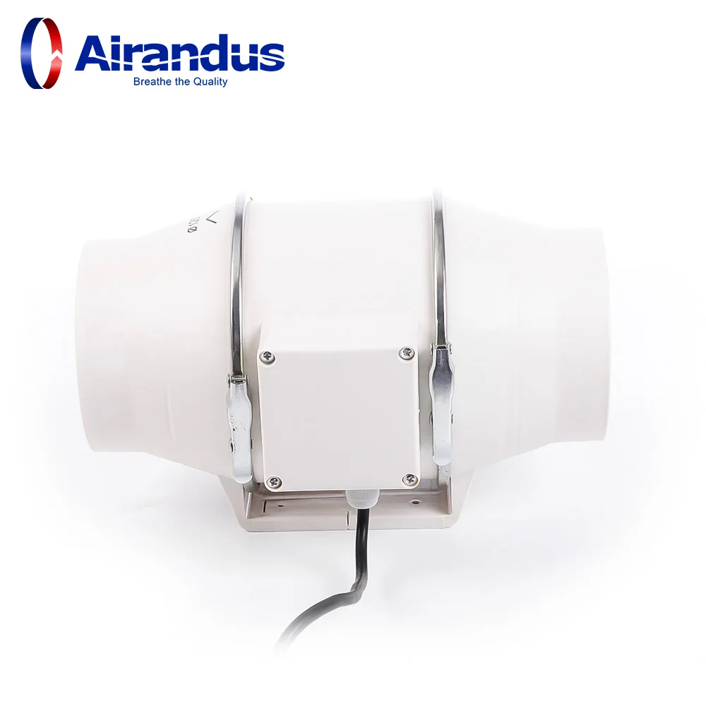 Inline Duct Exhaust Fan, 220V, Stainless Steel - detail 6
