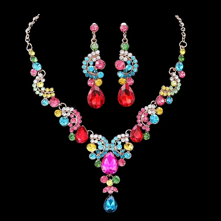 heavy diamond jewellery set