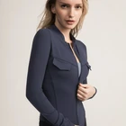 Jacket Women's Jacket Economical Custom Design Ladies Slim Workwear Jacket Women's Warm Fitness Jacket