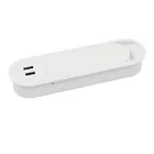 Oval Hole Desktop Rectangle Oval Wire Cable Grommet Hole Cover Cable Flip Cable Management With USB