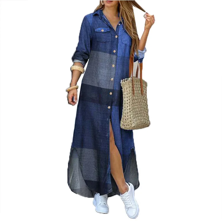 Fall Casual Women Clothing Dress Ladies 