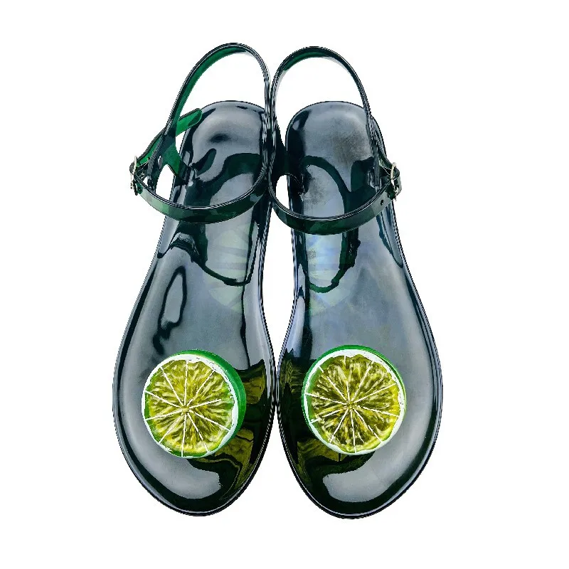 jelly fruit sandals
