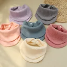 Baby Bib New Product 100% Organic Cute Cotton Snap Multi-Use Muslin Breathable Absorbent Baby Bandana Drool Bib