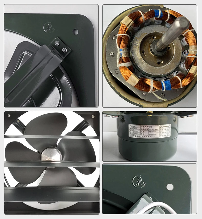 Metal Blades Industrial Extractor, Wall, 110, Electric - detail 20