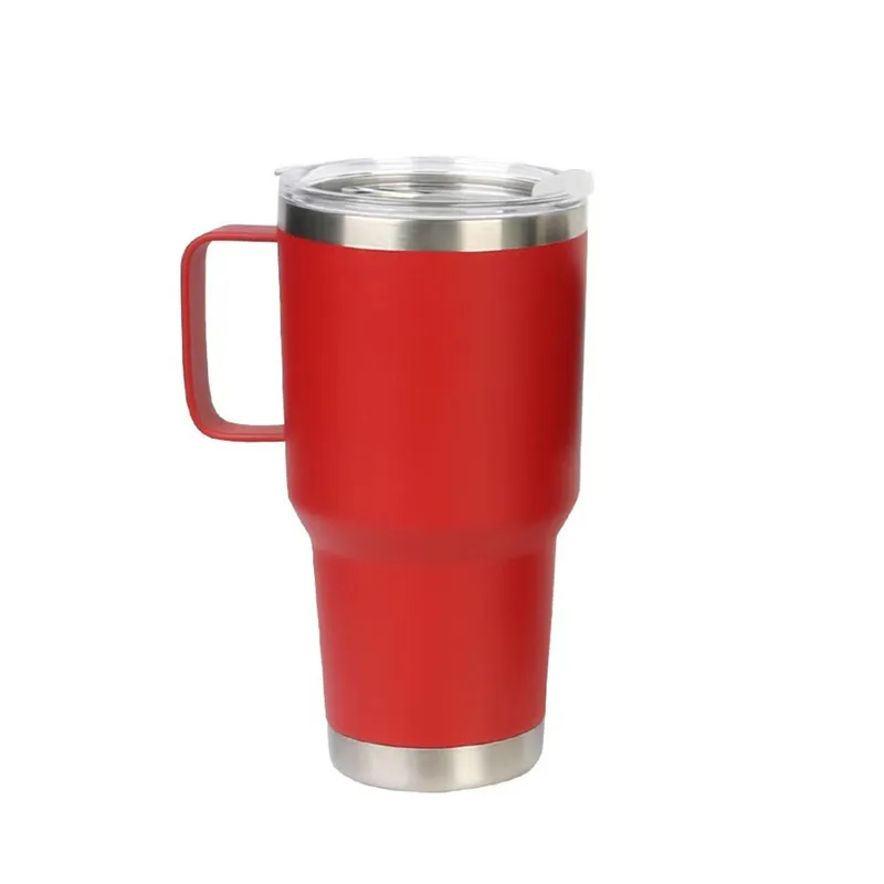 Double Wall Coffee Mugs Insulated Tumbler Stainless Steel Sublimation Vacuum Coffee Tumbler With Lids