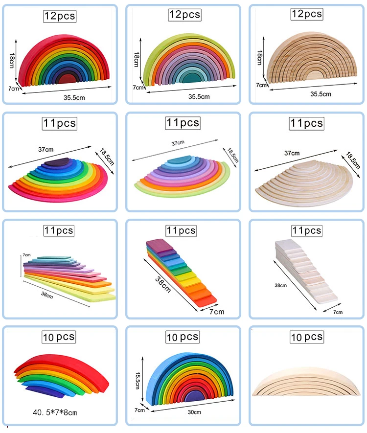 Tangga panjat penyeimbang warna primer kayu anak-anak mengembangkan keseimbangan kekuatan keterampilan motorik pembuatan mainan segitiga sensorik