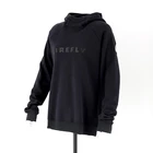 Black Hoodie Good Quality Black Hoodie Sweater Oversized Sweatshirt Set Fabric With Rubber Logo