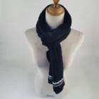 Plain Colored Accept Customization Manufacturer Sells High - Quality Men's Plain - Colored Twisted Knit Scarves