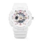 Quartz Watches POPART 921 Dual Time Relojes Hombre Waterproof Chronograph Quartz Sports Digital Wrist Watches
